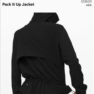 Lululemon pack it up jacket 🍋